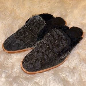 Free people velvet mule